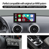 Audi A3 8V Apple CarPlay Upgrade 10.25-inch Touchscreen Android Auto Radio Stereo Navigation Andoid 13 Multimedia Functionalities Use Apps Netflix YouTube Amazon Prime Video Reddit Facebook Apple TV+ 