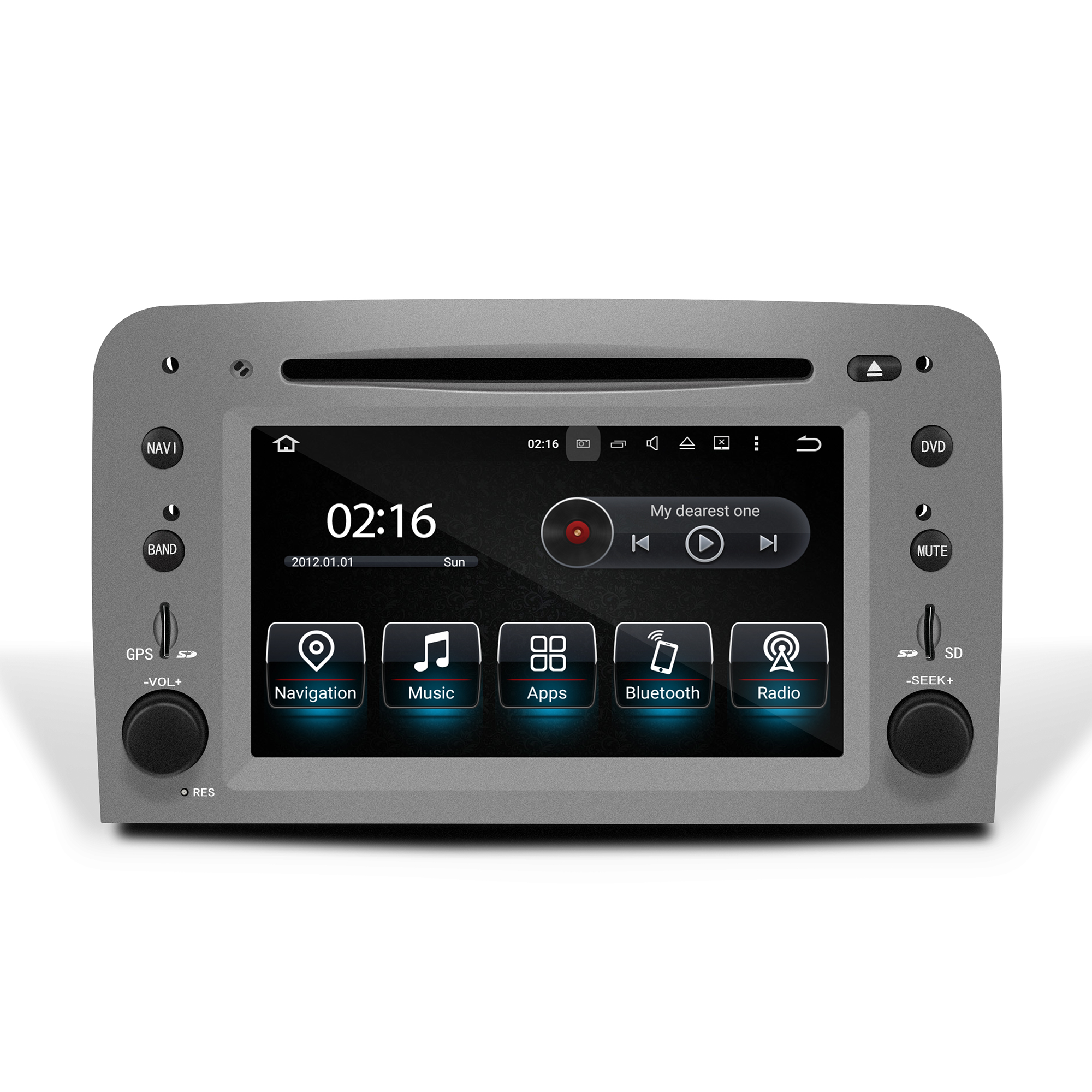 Alfa Romeo GT 147 Stereo Upgrade 7 inch Touch Screen Radio Apple CarPlay Android Auto Netflix Spotify Android 13 DVD Navigation WiFi Backup Cameras Games Prime Video ReeIShort