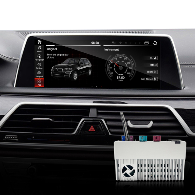 Hualingan CarPlay Adapter for BMW 7 Series NBT EVO iD6 G11 G12 Wireless CarPlay Android Auto Screen Mirror 8.8/10.25 iDrive Screen Android Apps Waze Spotify Netflix Games Weibo VK Tumblr ShareChat