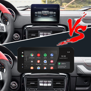 Mercedes NTG5.1 /5.2 W176 W246 C117 W463 X156 CarPlay Android Auto Upgrade 10.25 Touch Screen Mirroring, Android 14 Apps Navigation Netflix YouTube Spotify TikTok Reddit WhatsApp Backup Cameras