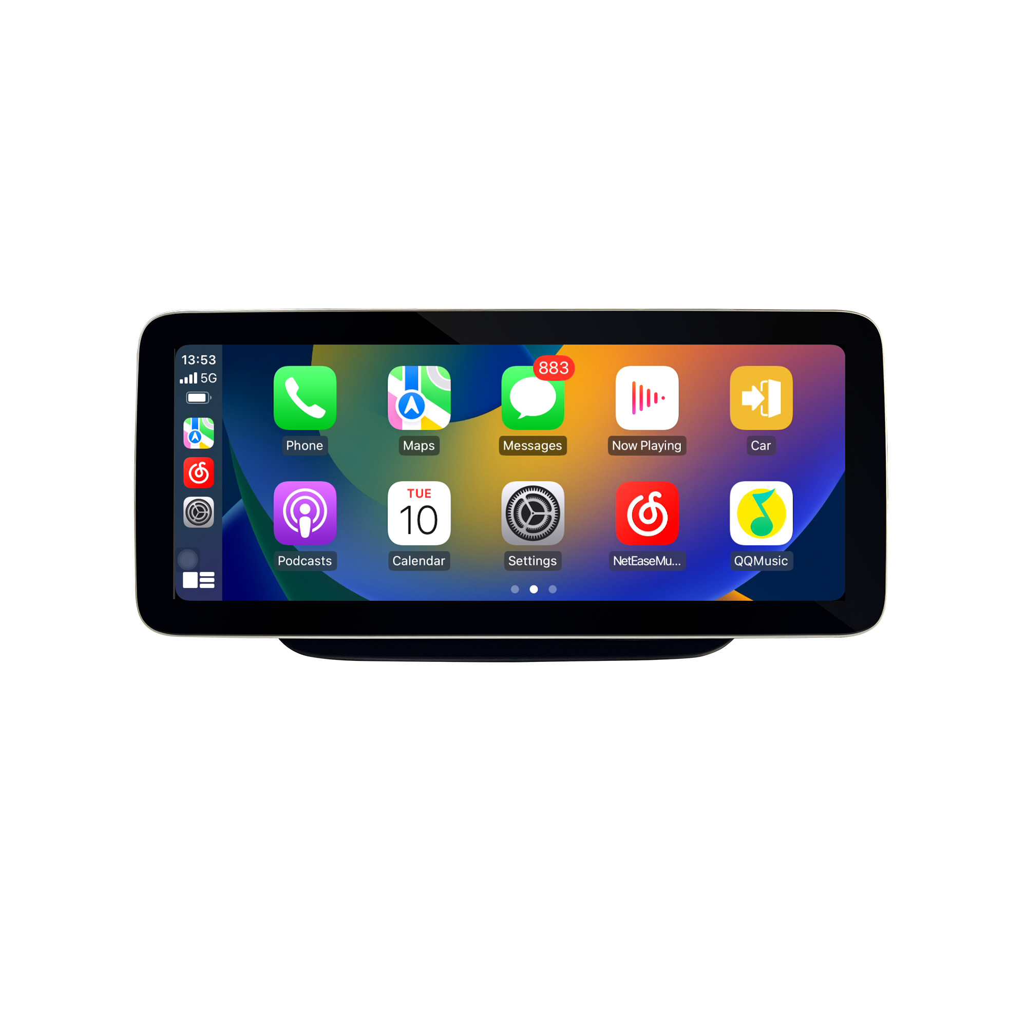 apple carplay hualingan hla-1048 hla-1248 Mercedes  A B CLA G GLA