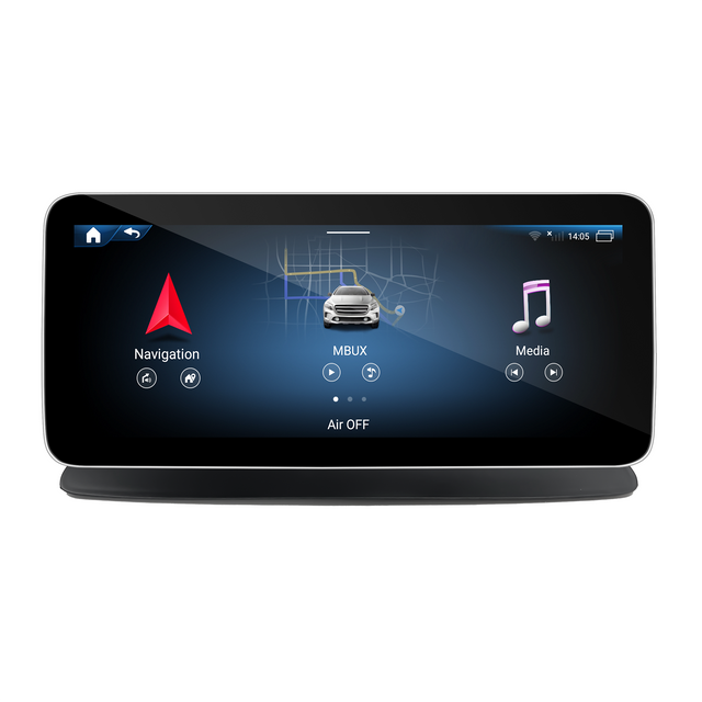 Mercedes CLS W218 X218 Apple CarPlay Upgrade 10.25 Android Screen Wireless Android Auto Full (Split) Screen Mirroring App Netflix YouTube Spotify Wi-Fi BT Navigation Google Maps Vehicle Cameras 