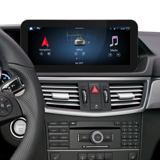 E-Class NTG 4.5/4.7 Mercedes W212 Apple CarPlay Upgrade 10.25 Android Screen Wireless Android Auto Full (Split) Screen Mirroring App Netflix YouTube Spotify Wi-Fi USB Navigation Waze Vehicle Cameras 