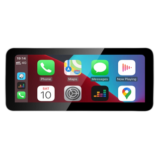 Mercedes GLC Apple CarPlay Upgrade 12.3 Android Touch Screen for NTG 6.0 MBUX X253 C253 Android Auto Phone Apps Mirroring Full Screen Netflix YouTube Spotify Navigation Google Maps Vehicle Cameras