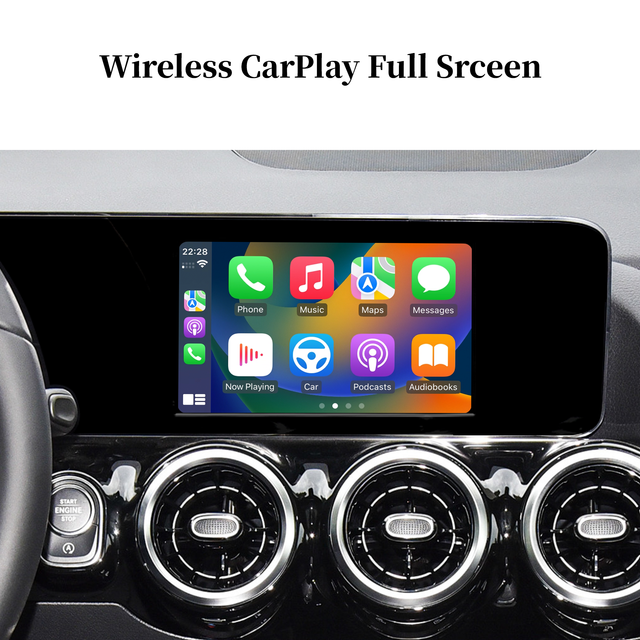 X247 MBUX Mercedes GLB Apple CarPlay Mirroring Android Navigation System Fullscreen Video in Motion Upgrade Multimedia System With 7 Touchscreen Reverse Camera