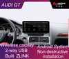 Hualingan Audi Q7 MMI 2G Andoid Multimedia Car Dvd Players 10.25"Blu-ray Anti-Glare DVR /3G/AUX Screen Mirroring 