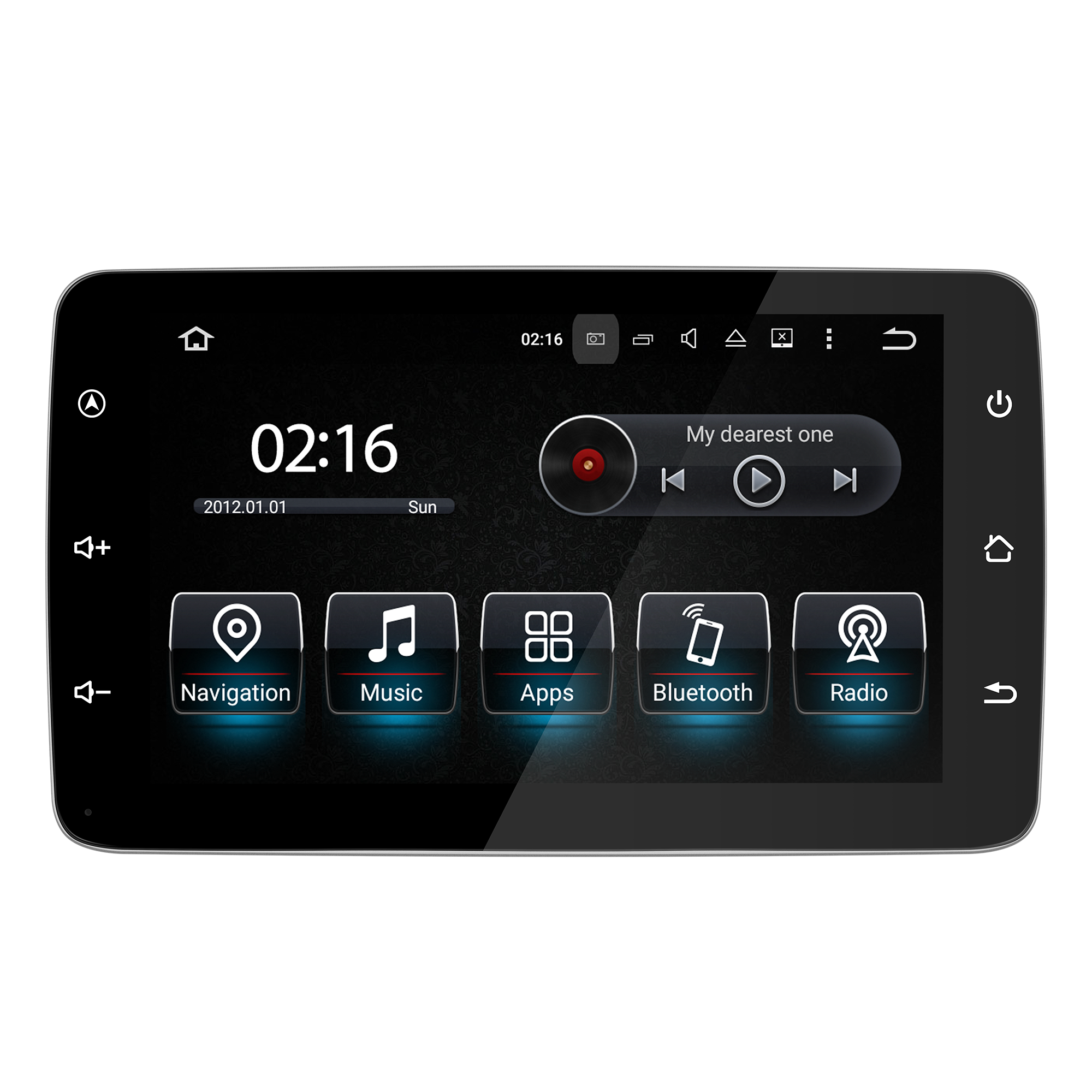 Smart Car Radio Replacement Fortwo Forfour 453 2014-2019 Upgrade 9 inth HD Touchscreen Double Din Stereo Apple CarPlay Andriod Auto FullScreen Voice Control MirrorLink Backup Camera WiFi Netflix