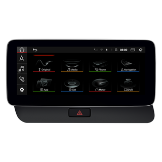 Audi Q5 SQ5 RSQ5 Concert Symphony Radio Installation Apple CarPlay Android Auto Android Apps,Phone Mirror Full Screen to 10.25 Touch Screen Access Navigation Netflix YouTube Spotify Twitter Reddit