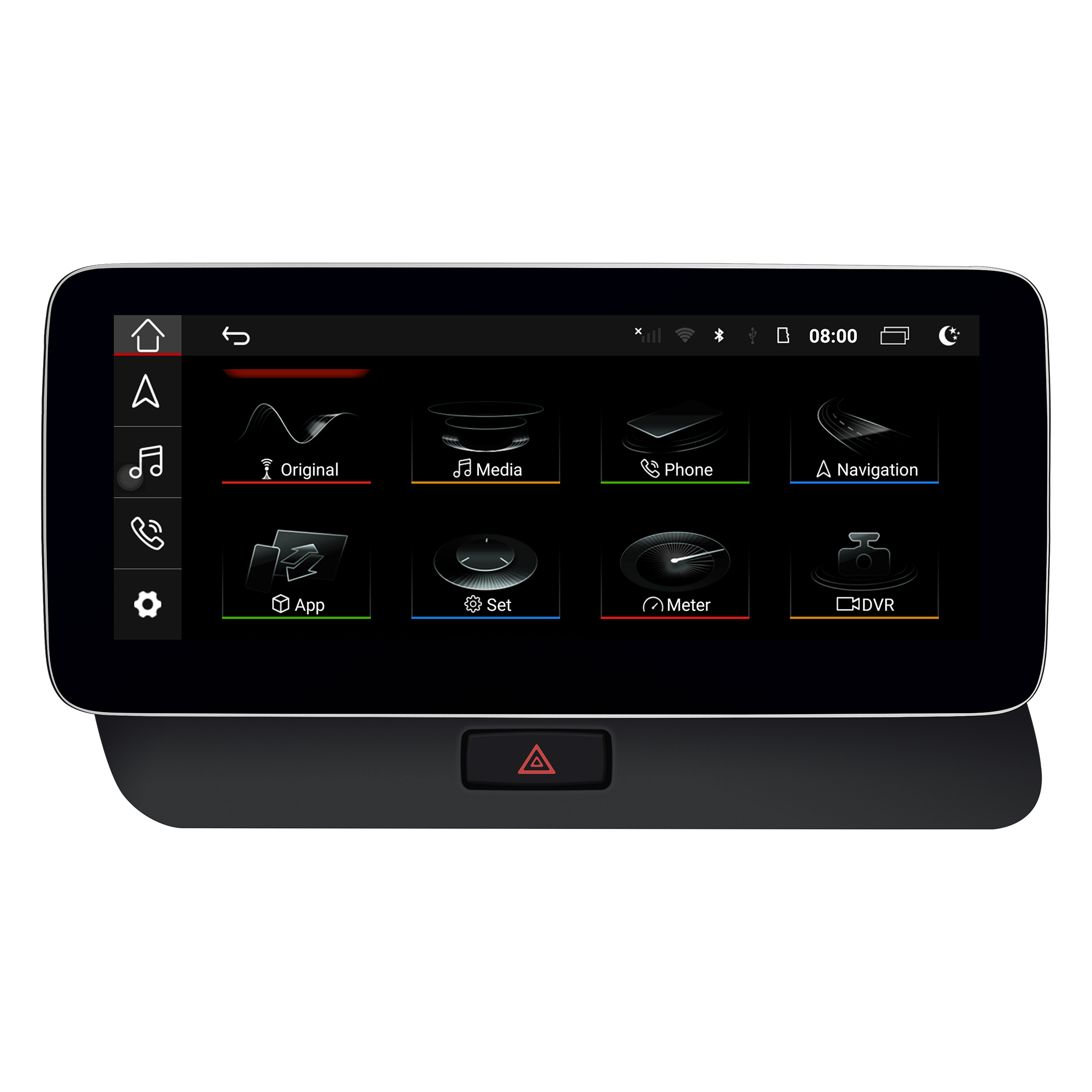 Apple CarPlay Retrofit Kit for Audi Q5 MMI 2G Radio 10.25 Touch Screen Wireless Android Auto Screen Mirroring phone's Access Apps Navigation Netflix Spotify Reddit Twitter Waze Tumblr Hulu WiFi 