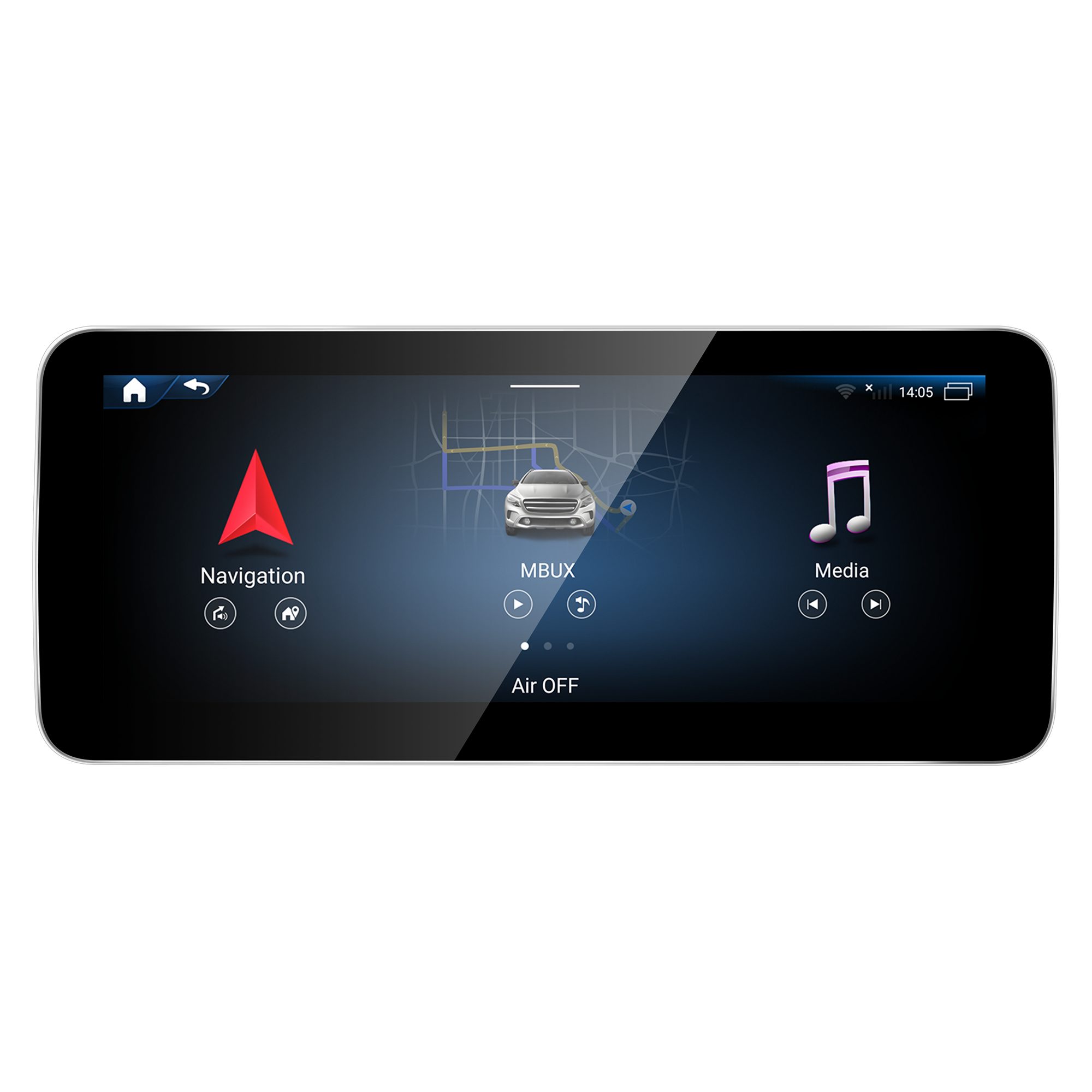 Mercedes GLC X253 C253 MBUX Upgrade 10.25 to 12.3-inch Touch Screen Wireless Android Auto Apple CarPlay Android 14 Bluetooth Wi-Fi Navigation Netflix Spotify Twitter Reddit Backup Cameras 360 Camera