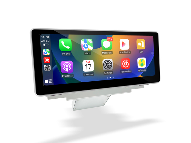 8.3 To 10.25 Touch Screen Apple CarPlay Audi Q2 MIB2 Radio Wireless Android Auto Backup Cameras WiFi Android 13 Apps Navigation Netflix YouTube Spotify Amazon Prime Video WhatsApp Reddit Mirror Link
