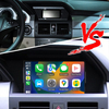 Hualingan 7 inch Touch Screen Upgrade For NTG 4.0 Mercedes GLK X204 Wireless Apple CarPlay Android Auto Android Apps Navigation Waze Netflix Spotify Prime Video Pluto TV Backup Cameras