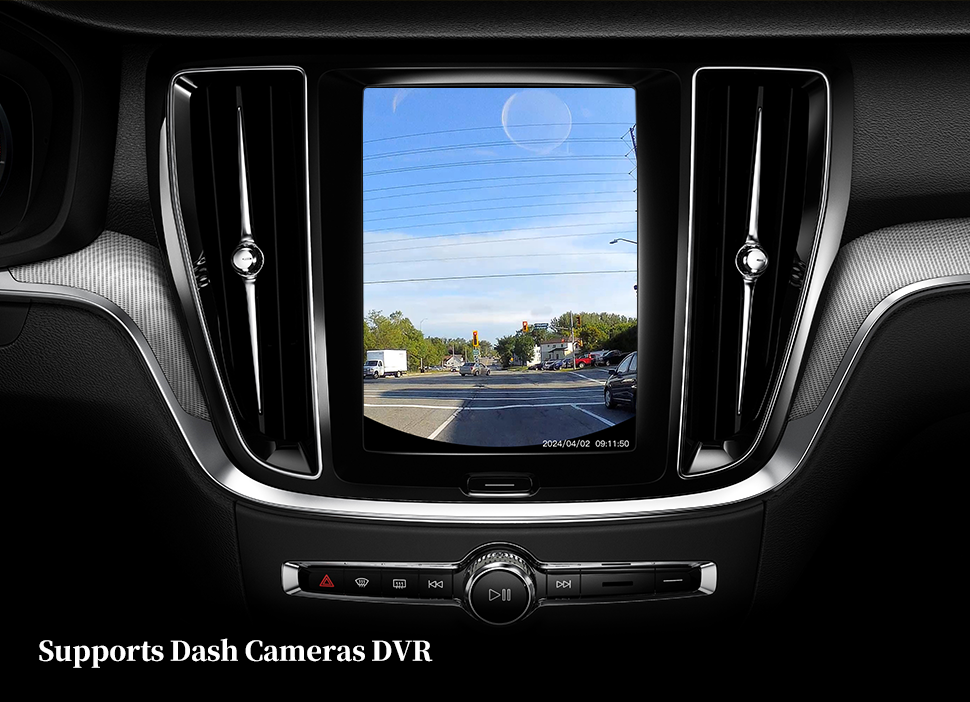 Hualingan HL-6011 Android Auto CarPlay Interface for Volvo DVR,360 Dash Camera