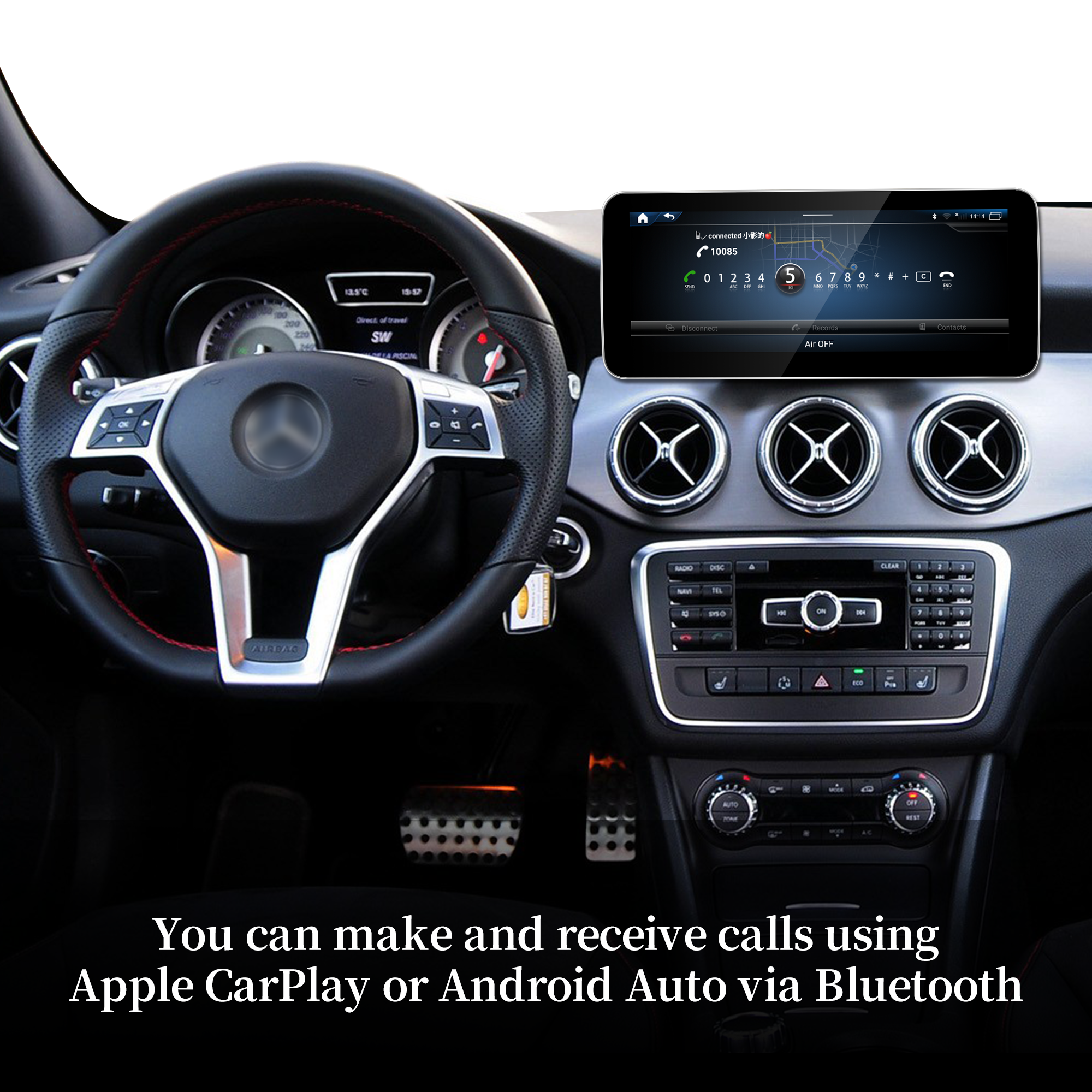 Hualingan hla-1048 1248 Mercedes NTG 4.5 NTG 4.7 BT Hualingan hla-1048 1248 Mercedes NTG 4.5 NTG 4.7 BT