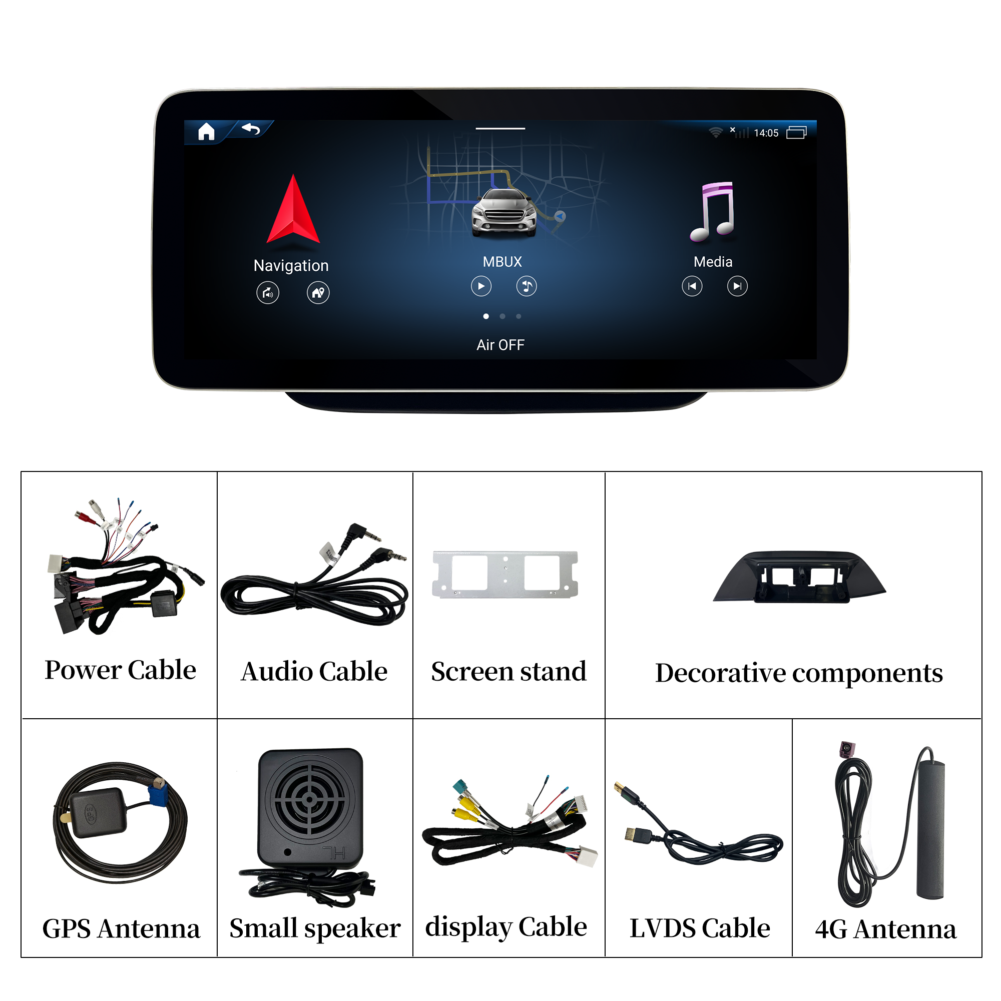 Hualingan hla-1048 1248 Mercedes NTG 4.5 NTG 4.7 accessorise Hualingan hla-1048 1248 Mercedes NTG 4.5 NTG 4.7 accessorise