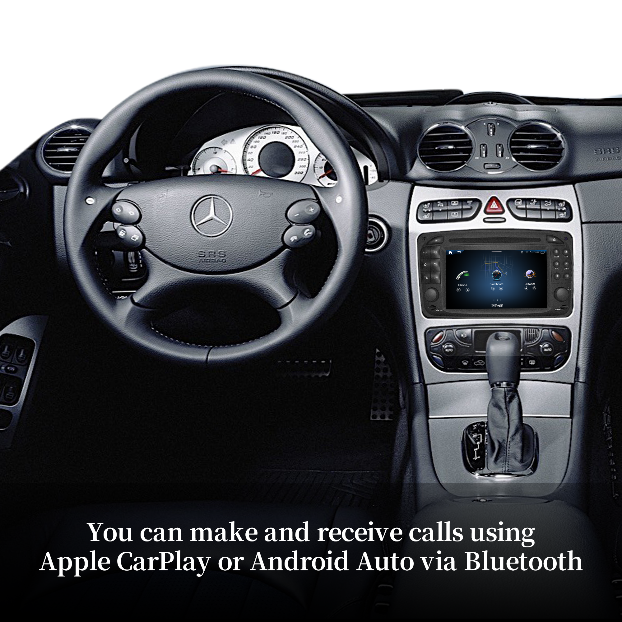 Hualingan hla-8802 Mercedes Radio Upgrade 6.2 Touch Screen calls Hualingan hla-8802 Mercedes Radio Upgrade 6.2 Touch Screen calls