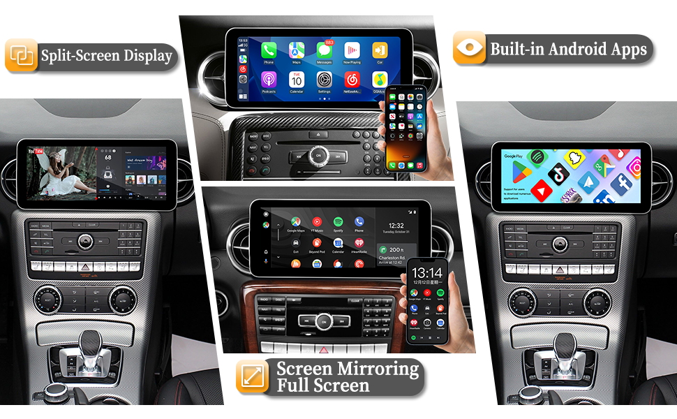Hualingan hla-1058 Mercedes-Benz SLS AMG C197 R197 carplay full