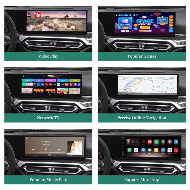 Magic Box CarPlay Elevates your Drive in a BMW ID 6 ID 7 ID 8 ID 8.5 ID 9 with Android 13 Android Auto Integration and AI Technology