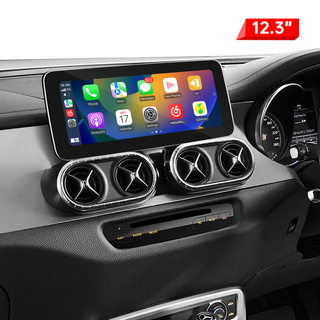 Mercedes C-Class W205 (2014-2021) CarPlay Screen, 12.3-Inch Linux Wireless Apple CarPlay & Android Auto