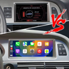 Audi MMI 3G A6 C6 AUX 8.8 Inch Touch Screen Upgrade, Android 13 Wireless Apple CarPlay Android Auto Screen Mirror 4G Wi-Fi GPS Navigation Google Maps Netflix Spotify Prime Video Twitch Tumblr