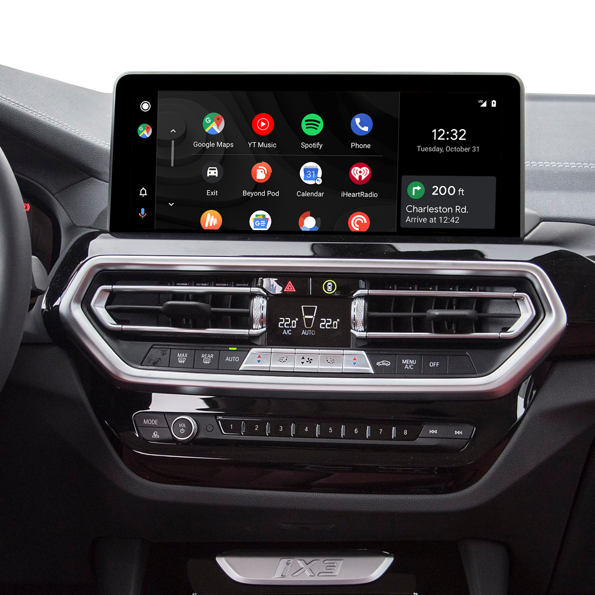 HL-203 ID7 12.3 BMW X3 IX3 Android Auto