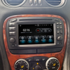 Mercedes R230 Radio Upgrade SL350 SL500 SL600 SL55 SL65 Stereo Replacement 6.2 TouchScreen Wireless Apple Carplay Andriod Auto Full Screen Mirror DVD WiFi Backup Cameras Auto Radio Installation Kits