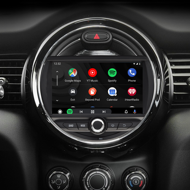Mini Cooper F57 Radio Replacement For Mini Convertible Cabrio JCW One With 7 inchTouch Screen Wireless CarPlay Spotify Android 13 Head Unit GPS Navi RDS BT AM FM HL-8845 