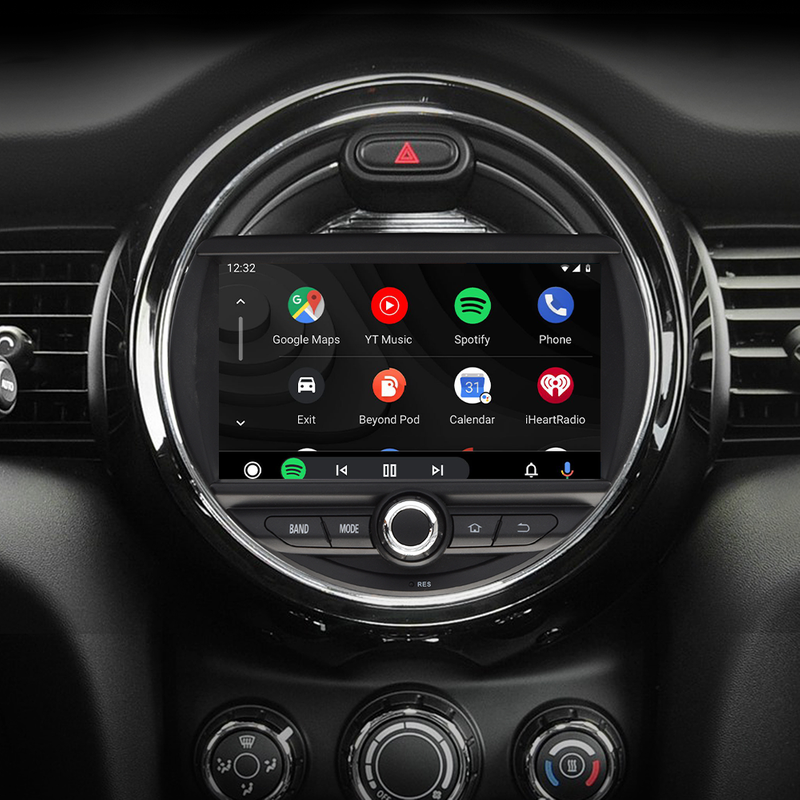 Mini Cooper F57 Radio Replacement For Mini Convertible Cabrio JCW One With 7 inchTouch Screen Wireless CarPlay Spotify Android 13 Head Unit GPS Navi RDS BT AM FM HL-8845 