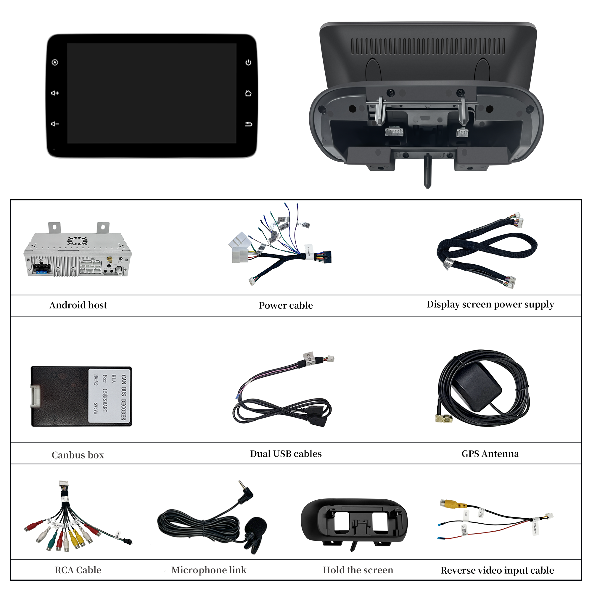 HL-8029 Smart Car Radio Replacement Smart Fortwo Forfour 453 配件