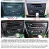 BMW CarPlay Stereo Upgrade E90 E91 E92 E93 Radio 6.2 Inch Android Screen Wireless CarPlay Android Auto Full Screen Mirroring, GPS Navigation, Split Screen, WiFi Apps, Bluetooth, Music, Backup Camera