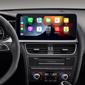 Touch Screen Upgrade 12.3 inch Install for Audi A4 S4 A5 S5 8B MMI 3G Wireless Apple Car Play Android Auto iPhone Mirror Full Screen Android 13 App Netflix Spotify Prime Video Reddit Twitch Waze Games