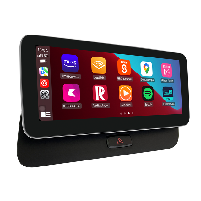 Apple CarPlay Retrofit Kit for Audi Q5 MMI 2G Radio 10.25 Touch Screen Wireless Android Auto Screen Mirroring phone's Access Apps Navigation Netflix Spotify Reddit Twitter Waze Tumblr Hulu WiFi 