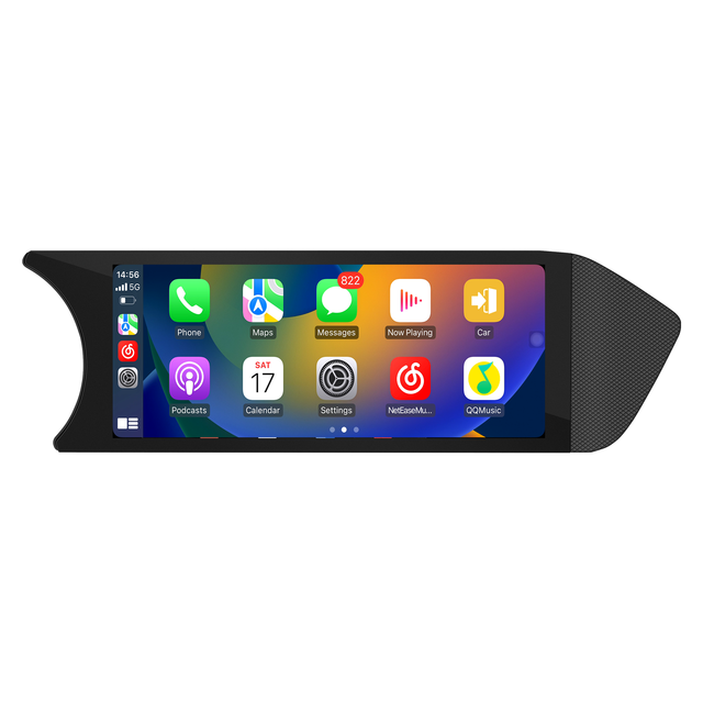Hualingan 8.8 Touch Screen install 7-inch Mercedes C-Class W204 C204 S204 NTG 4.5/ 4.7 CarPlay Android Auto Split Screen Mirroring Full Screen Phones Navigation Waze Netflix Clubhouse Backup Cameras