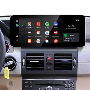 Hualingan 12.3 Touch Screen CarPlay For NTG 4.0 Mercedes GLK X204 Add Wireless Apple CarPlay Android Auto Android Apps Navigation Google Maps Netflix Spotify Facebook Twitter Instagram Backup Cameras