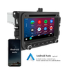 Hualingan for Dodge Ram Stereo 1500 Auto Radio 2500 3500 Jeep Renegade Head Unit Upgrade 7"Touch DVD Apple CarPlay Android Auto Full Screen Replacement Aftermarket Navigation 2014 2015 2016 2017 2018 