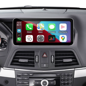 Apple CarPlay Mercedes E Class NTG 4.5/4.7 C207 A207 W207 Radio Upgrade 10.25 Android Screen Android Auto Full (Split) Screen Mirroring App Netflix YouTube Spotify Wi-Fi Navigation Vehicle Cameras