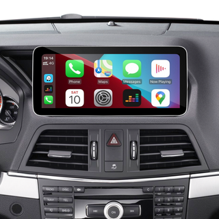 Apple CarPlay Mercedes E Class NTG 4.5/4.7 C207 A207 W207 Radio Upgrade 10.25 Android Screen Android Auto Full (Split) Screen Mirroring App Netflix YouTube Spotify Wi-Fi Navigation Vehicle Cameras