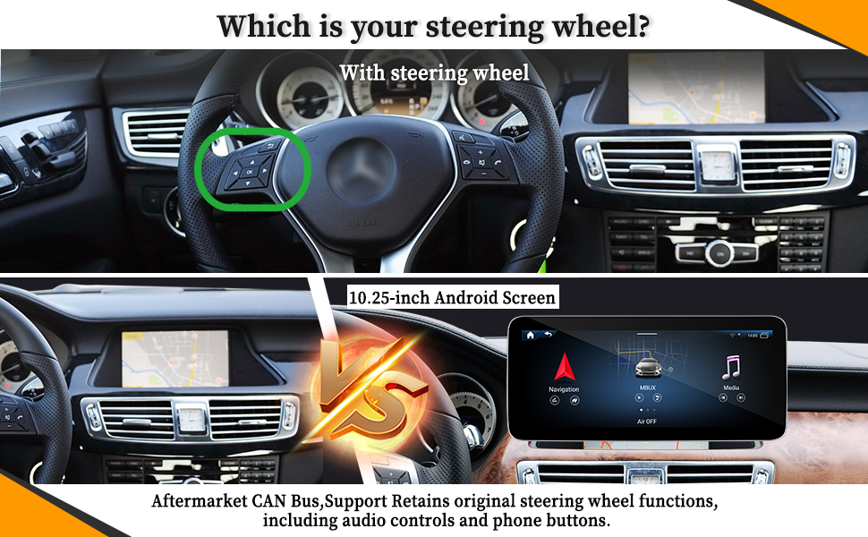 hualingan hla-1010 Mercedes CLS W218 X218 CAN BUS