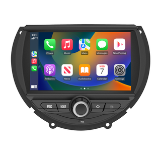 Mini Cooper F60 Apple CarPlay Upgrade 7-inch Android Touch Screen Wireless Android Auto Facebook Navigation Vehicle Cameras Download Android Apps Games Music Movies TV Receive Calls Via Bluetooth