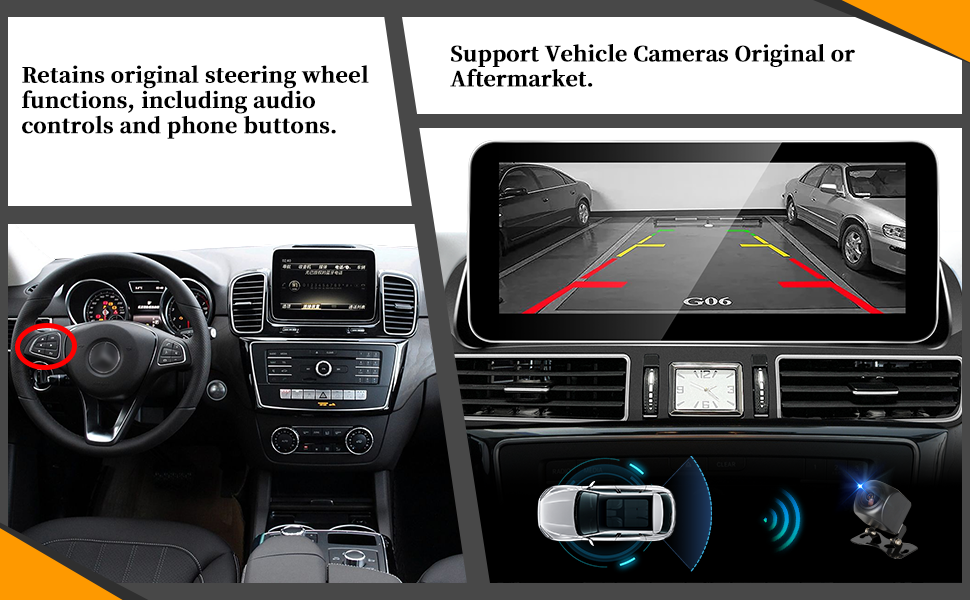 hualingan hla-1239 Mercedes GLE W292 Vehicle Cameras 