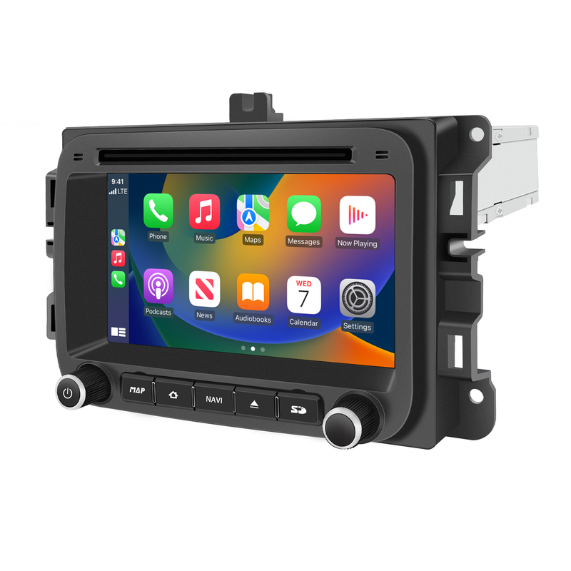 Upgrade your Jeep Cherokee Radio Replacement 7inch Touch Screen Head unit add Android 13 Carplay and Android Auto Hulu Backup Camera 