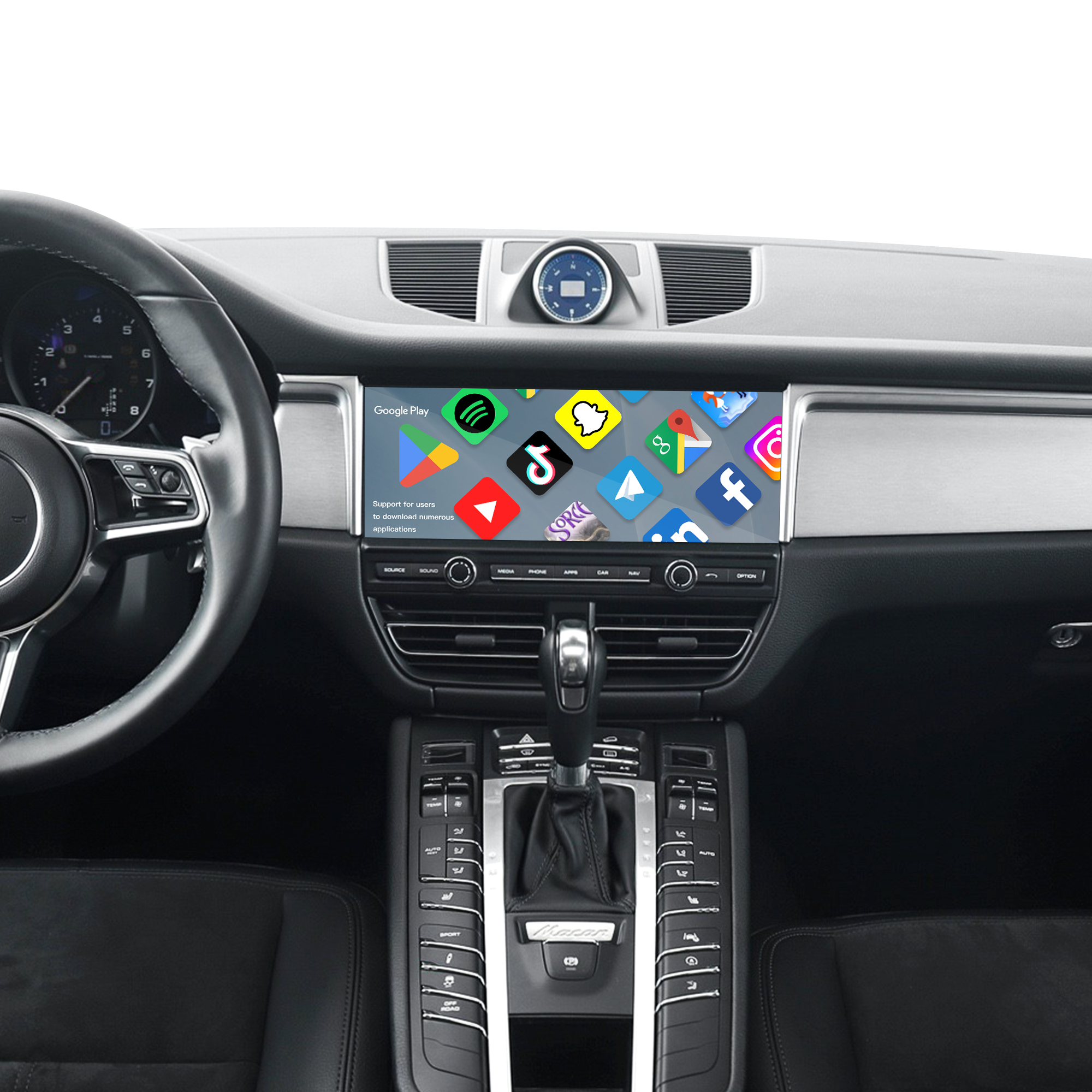 Hualingan hla-904&nbsp;Porsche Cayenne Macan 911 PCM 5.0 android apps