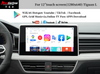 Hualingan VW Tiguan L Apple CarPlay Wireless Android Auto 12”1560*700 Touch Screen Upgrade Full Screen Mirror Android 12 Wifi Video Navi Google Maps Pioneer CarPlay