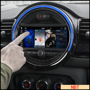Mini Cooper Android Auto Wireless Adapter Apple CarPlay for 8.8in Without Touch Jcw One F54 F55 F56 F57 NBT Android 13 Mirror Link Netflix Spotify FullScreen 4G Wi-Fi Movies Music TV Shows Video Games