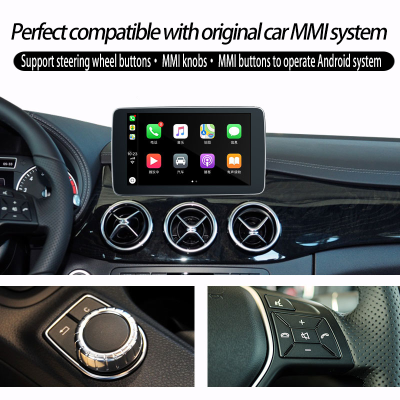 Mercedes Benz A/G/CLA/GLA (NTG4.5/4.7) 9"Android Stereo Car Multimedia Navigation System Wireless Carplay Android Auto
