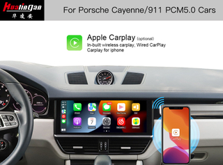 Upgrade PCM 5.0 Porsche 992 Apple CarPlay FullScree Android Auto Screen Mirroring Video in Motion With 10.9 Inth Touch Screen 