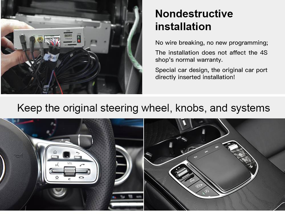 HL-4041 Mercedes COMAND-APS NTG5.5 stereo upgrade