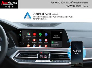 BMW X7 G07 Apple CarPlay Android Retrofit Auto iDrive 7.0 Full Screen Mirroring Navigation