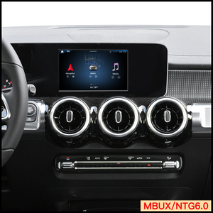 Hualingan 3 in 1 Android Auto AI Box for Mercedes GLB-Class MBUX X247 ( with 7 inch Touch Screen) Add Wireless Apple CarPlay Full Screen Android 14 Apps Netflix Spotify Prime Video Tubi Navigation 