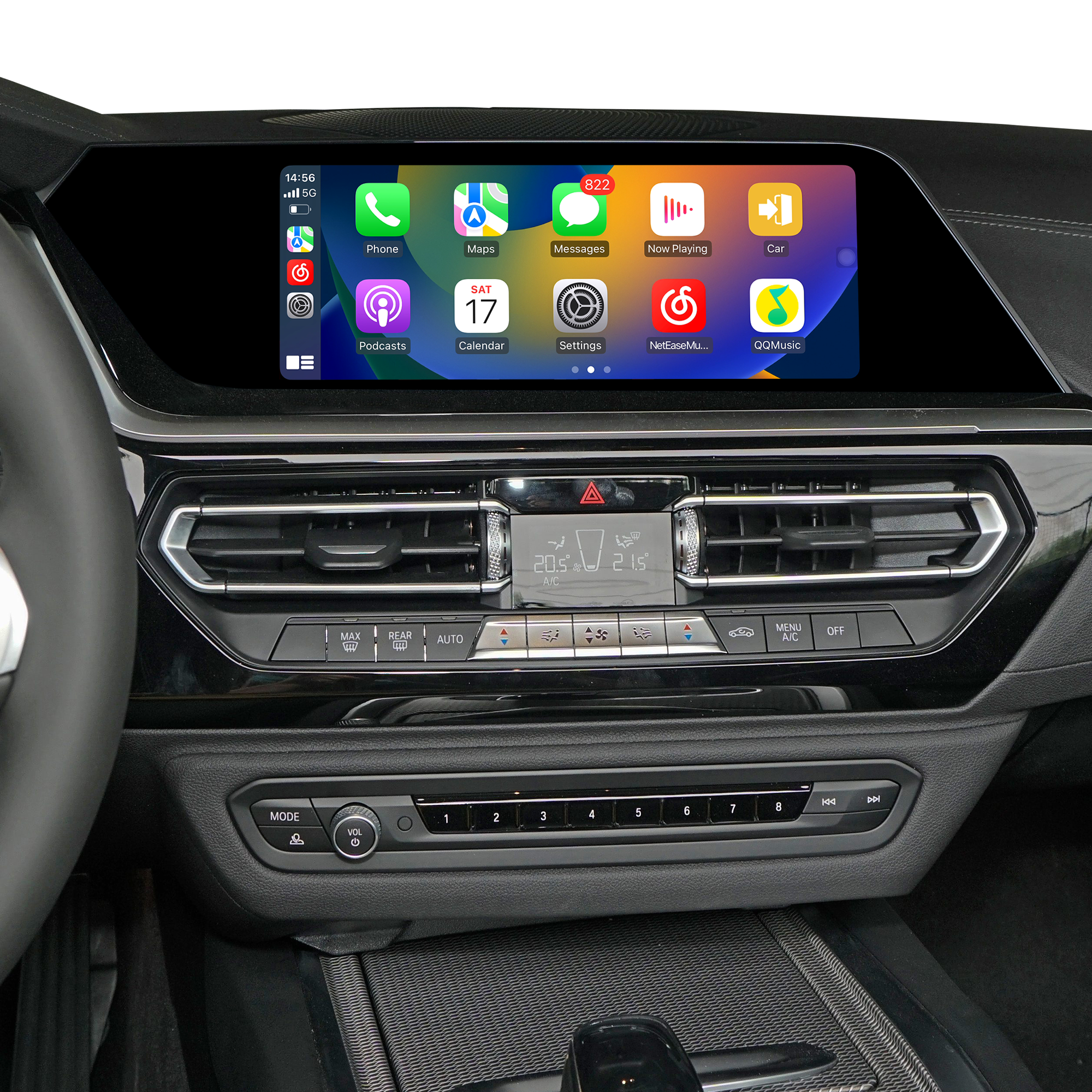 HL-203 ID7 10.25 wireless CarPlay adapter for BMW Z4 G29 iD7 MGU NBT EVO iD6 Android head
